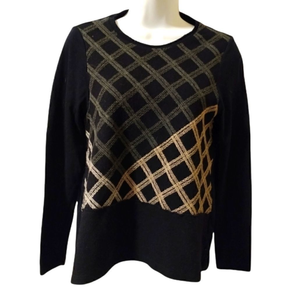 WHYCI YC Milano Lana wool textured sweater M